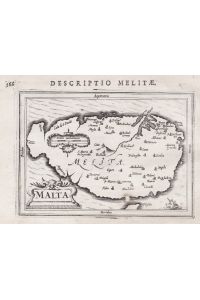 Malta - Malta island Insel ile Malte map Karte carte