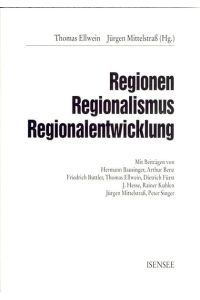 Regionen - Regionalismus - Regionalentwicklung  - 1. Weser-Ems-Gespräch am 20./21. Juni 1996