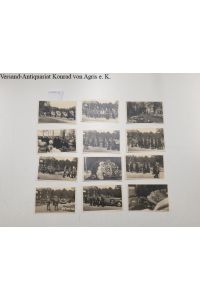 Beisetzung Kaiser Wilhelm II. : Konvolut : 12 Fotografien / Foto-Postkarten : Gestempelt: Nicht zur Veröffentlichung
