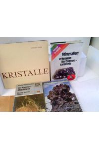 Konvolut: 4 Bände Mineralienkunde / Gesteinskunde