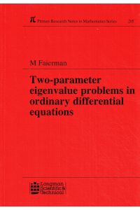 Two Parameter eigenvalue problems in ordinary differential equations