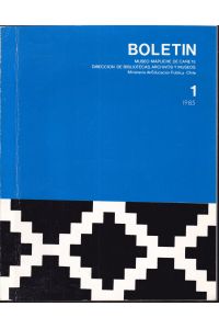 Boletin. Museo Mapuche de Canete 1, 1985
