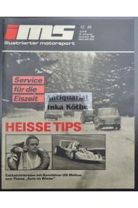 ims - Illustrierter Motorsport - 36. Jahrgang 1986 Heft 12 -  - Organ des Allgemeinen Deutschen Motorsport - Verbandes ADMV -