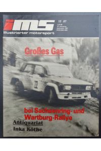ims - Illustrierter Motorsport - 37. Jahrgang 1987 Heft 12 -  - Organ des Allgemeinen Deutschen Motorsport - Verbandes ADMV -