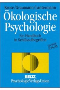 Ökologische Psychologie  - Ein Handbuch in Schlüsselbegriffen