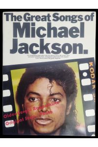 The Great Songs of Michael Jackson (Notes) - Evans, Peter