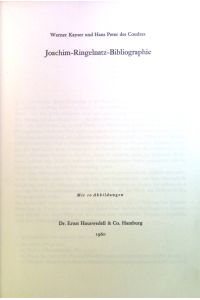 Joachim-Ringelnatz-Bibliographie.