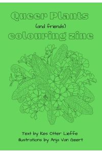 Queer Plants Colouring Zine