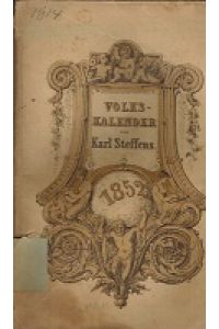 Volks-Kalender 1852.