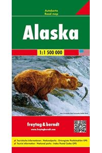 Autokarte - Road map: Alaska