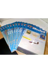 Konvolt: 11 Zeitschriften Modell (div Jahrgänge) Die führende deutsche Fachzeitschrift für funkgesteuerte Modelle.