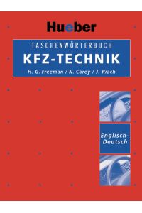 Taschenwörterbuch KFZ-Technik, Englisch-Deutsch