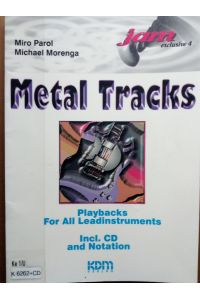 Jam exclusive Band 4. Metal tracks. Playbacks for all leadinstruments. Incl. CD and notation