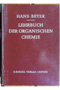 Lehrbuch der organischen Chemie.