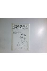Hermann Kasack. 1896-1966. Bearbeitet von Reinhard Tgahrt und Jutta Salchow. Marbacher Magazin 2.   - 1976.