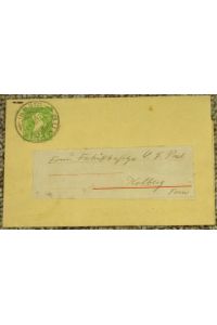 Briefumschlag / Ganzsache Schweiz 1908