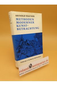 Methoden moderner Kunstbetrachtung ; (ISBN: 3406025412)