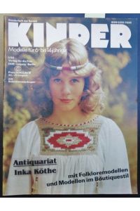 KINDER - Modelle für 6- bis 14 Jährige - Sonderheft der Saison 1 / 1983 - mit Schnittmusterbogen -