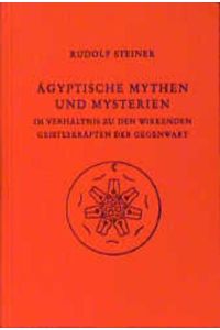 Ägyptische Mythen und Mysterien: Zwölf Vorträge, Leipzig 1908 (Rudolf Steiner Gesamtausgabe: Schriften und Vorträge, GA 106).