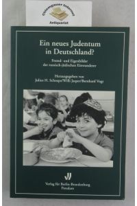 Ein neues Judentum in Deutschland? : Fremd- und Eigenbilder der russisch-jüdischen Einwanderer.   - Neue Beiträge zur Geistesgeschichte ; Bd. 2