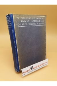 Die deutsche Literatur des 19. und 20. Jahrhunderts