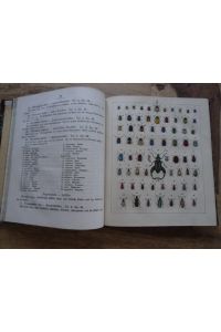 Käferbuch - Allgemeine und specielle Naturgeschichte der Käfer, mit vorzüglicher Rücksicht auf die europäischen Gattungen, Nebst der Anweisung, sie zu sammeln, zuzubereiten und aufzubewahren  - mit 1315 colorierten Abbildungen.