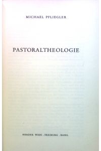 Pastoraltheologie.