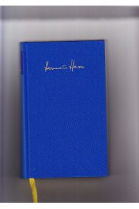Hesse, Hermann: Sämtliche Werke; Band 12, Autobiographische Schriften 2. Selbstzeugnisse, Erinnerungen, Gedenkblätter und Rundbriefe