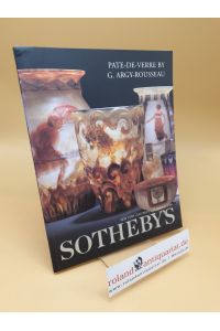 Sothebys 2000 ; Pate-de-Verre by G. Argy-Rousseau ; Sale 7570