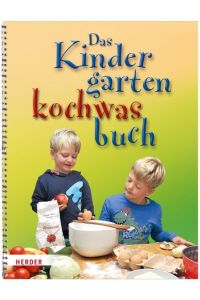 Das Kindergartenkochwasbuch. Mit Illustrationen von Nikolai Renger.
