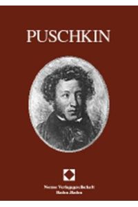 Alexander Puschkin (Baden-Badener Beiträge zur russischen Literatur).