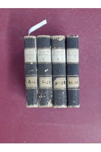 Historiarum libri qui supersunt omnes et deperditorum fragmenta. (unvollständig, nur die Bände 1, 2, 4 und 5 von 6)  - Edidit Johann Gottlieb Kreyssig.