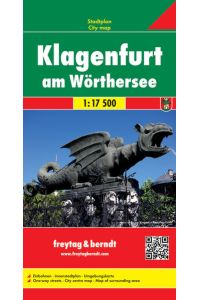Berndt Freytag, Stadtpläne: Klagenfurt am Wörthersee Gesamtplan - Maßstab 1:17 500