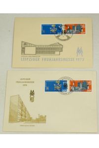 Ersttagsbrief Leipziger Frühjahrsmesse 1975 inkl. Briefkarte