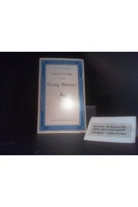 Georg Büchner.   - Gerhard P. Knapp / Sammlung Metzler ; M 159 : Abt. D, Literaturgeschichte
