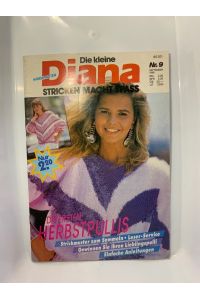 Die kleine Diana Stricken macht Spaß, Zeitschrift Nr. 9 September 1988, Die ersten Herbstpullis, Zeitschrift