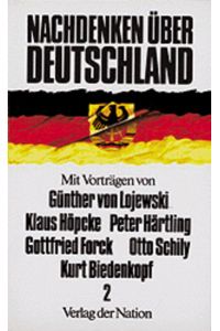 Nachdenken über Deutschland, Bd. 2
