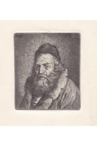 Moses Edrehy (c. 1774-c. 1842) jew Jude Judaica Cabalist Jewish Kabalist Portrait