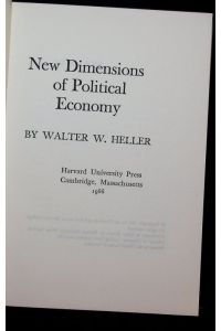 New Dimensions of Political Economy.