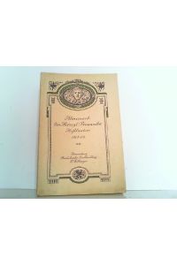 Almanach des Herzoglich Braunschweigischen Hoftheaters 1908 - 1909.