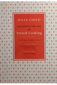 Mastering the Art of French Cooking (2 Volume Box Set).