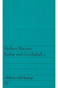 Kultur und Gesellschaft; Teil: 2.   - Edition Suhrkamp ; 135.