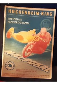 Hockenheim-Ring. Mai-Pokal 13. -14. Mai 1950 (Offizielles Rennprogramm)