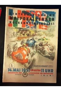 Internationales Maipokalrennen Hockenheimring 1951 (Offizielles Rennprogramm 14. Mai 1951)
