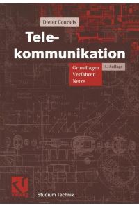 Telekommunikation  - Grundlagen, Verfahren, Netze