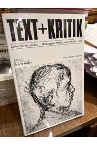 Robert Walser. (= Text + Kritik 12/12a).   - Zeitschrift für Literatur. Herausgegeben von Heinz Ludwig Arnold.
