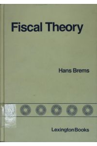 Fiscal theory.   - Government, inflation and growth.