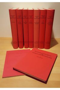Lexikon der Ägyptologie. 7 Bände (komplett) und 2 Bände Bemerkungen und Korrekturen, sowie Index zum Lexikon von Wolfhart Westendorf.