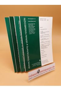 Verhaltenstherapie & Verhaltensmedizin ; 18. Jahrgang, Heft 1-4, 1997 ; (4 Bände)