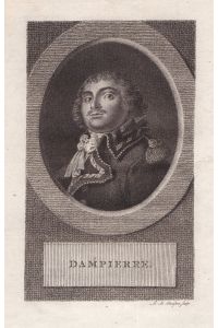 Dampierre - Auguste Henri Picot de Dampierre (1756-1793) French General Napoleonic Wars Portrait
